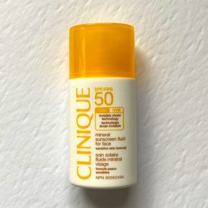 Clinique SPF 50 Mineral Sunscreen Fluid for Face